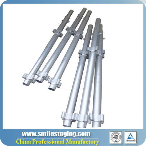 0.8m~1.0m~1.2m Ajustable Legs For Aluminum Stage Fit For All Platforms