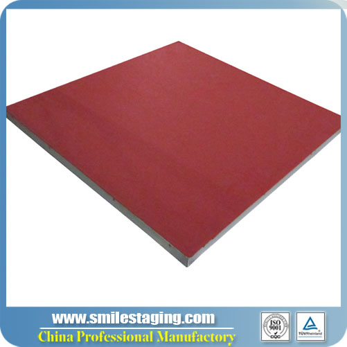 4ft x 4ft Red Carpet Surface Stage Panel Modular