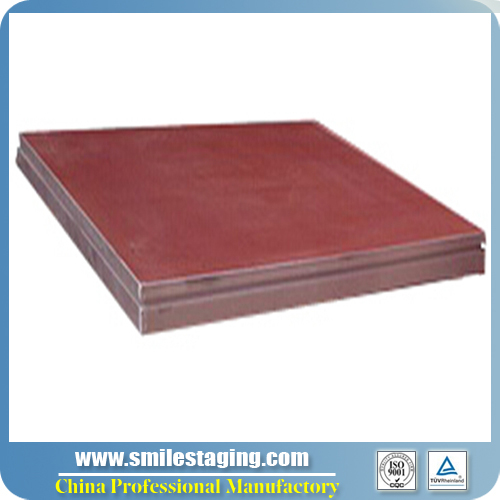 1.22Mx 1.22M (4ft x 4ft) Red Carpet Finish Stage Panel