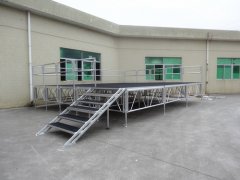 Rk Portable Aluminum adjustable Stage for Outdoor Events