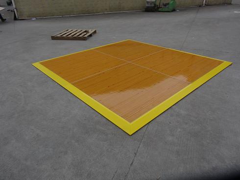 wooden dance floor