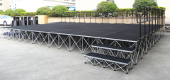 Easy, Affordable, Modular Portable Staging Systems
