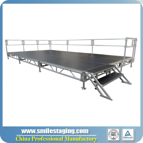 12ft x 24ft Aluminum Stage Systems 