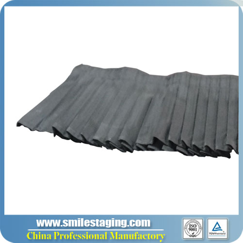 4ft x 8''（W X H）Skirt For Portable Stage