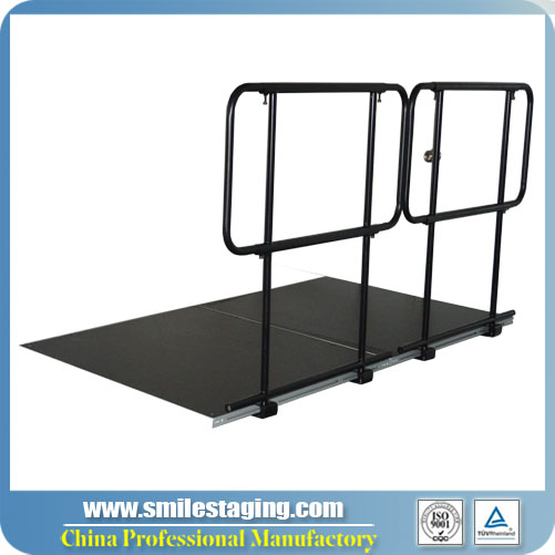 4ft Guard Rails For Portable Stage Systems 
