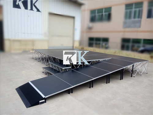 6 x 6 portable dance stage